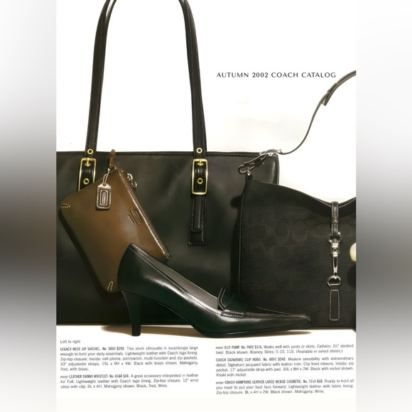 COACH | Signature Clip Hobo Bag Y2K 6091 - Authentic Jacquard VTG - Picture 10 of 10